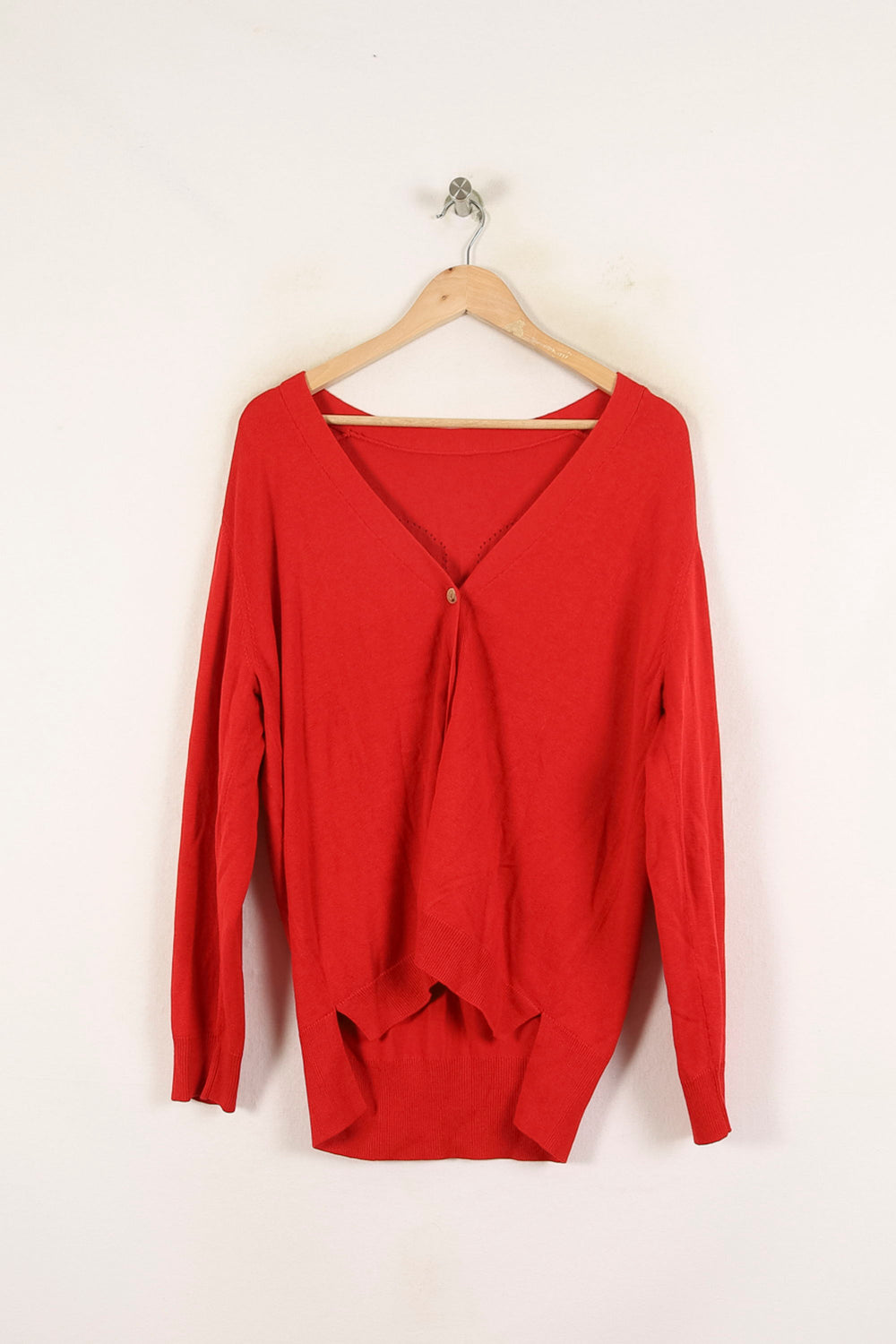 Cardigan Rouge - Taille S/36 de la marque Bérénice | PARAD72058 - Vendu par Paradigme - Image 2