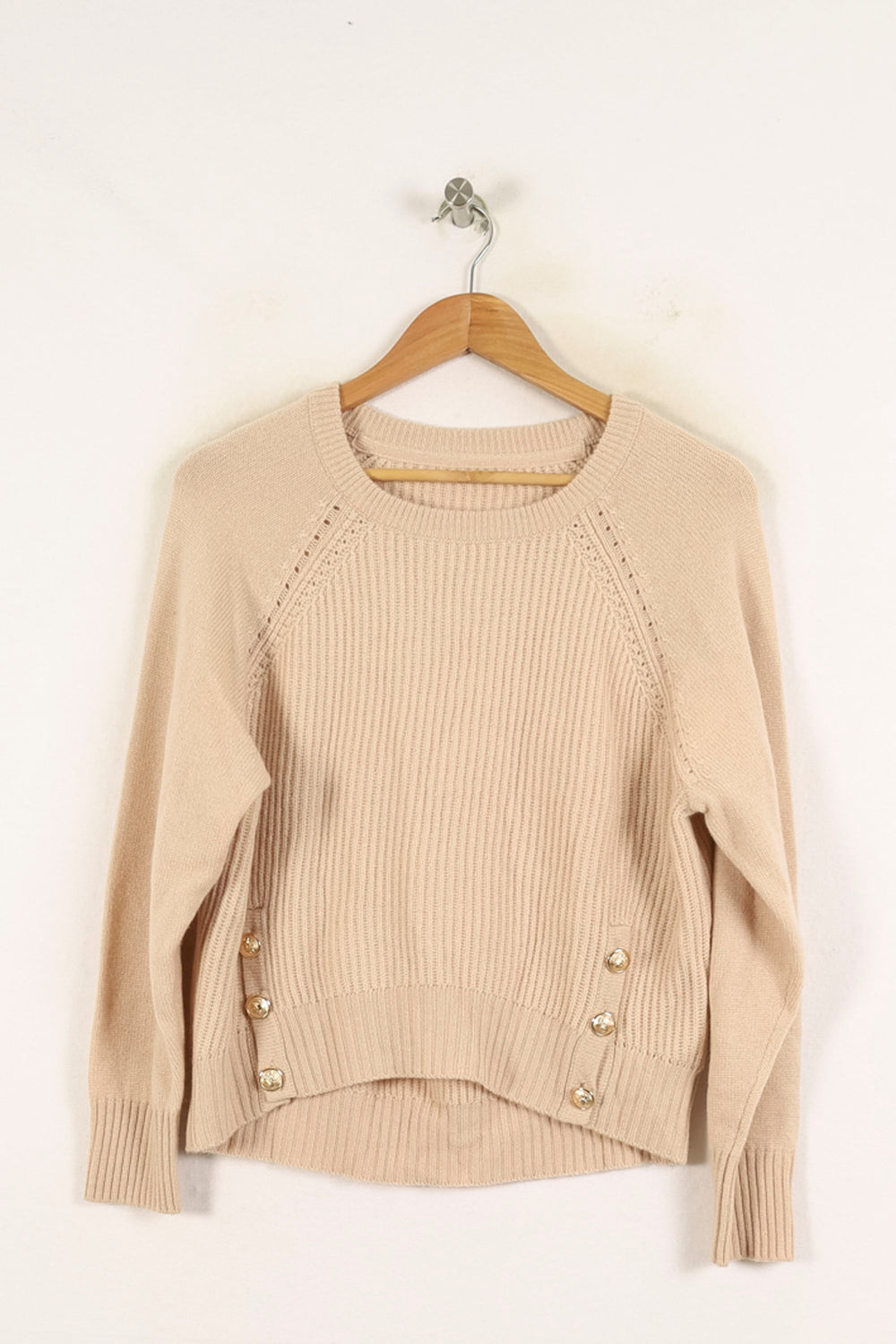 Pull Beige - Taille S/36 de la marque Bérénice | PARAD72059 - Vendu par Paradigme - Image 2