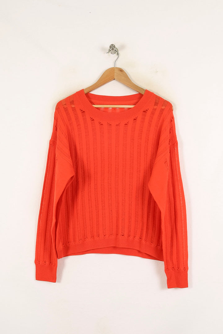 Pull Rouge - Taille S/36 de la marque Bérénice | PARAD72061 - Vendu par Paradigme - Image 2