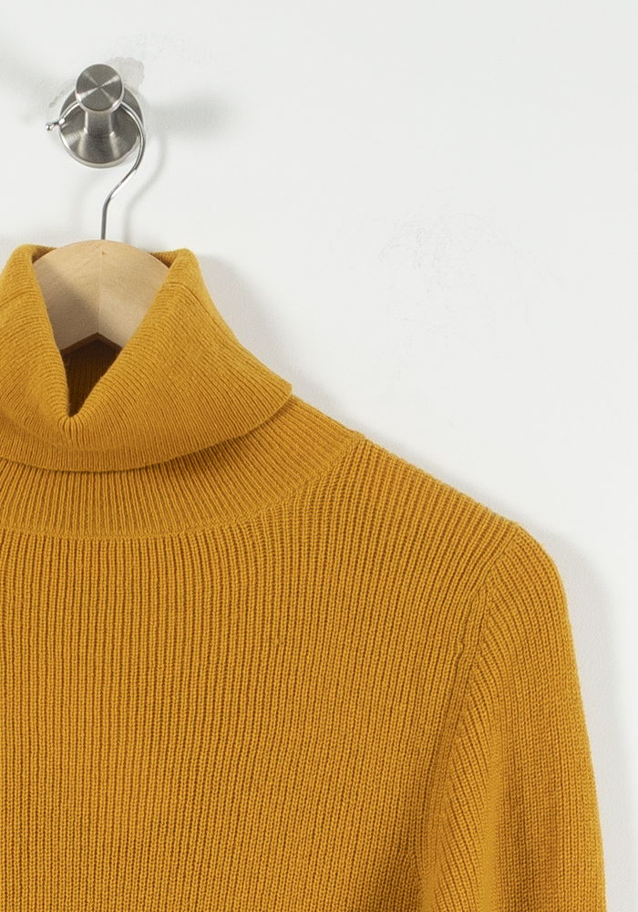 Pull Col Roulé Orange - Taille S/36 de la marque Bérénice | PARAD72062 - Vendu par Paradigme - Image 3