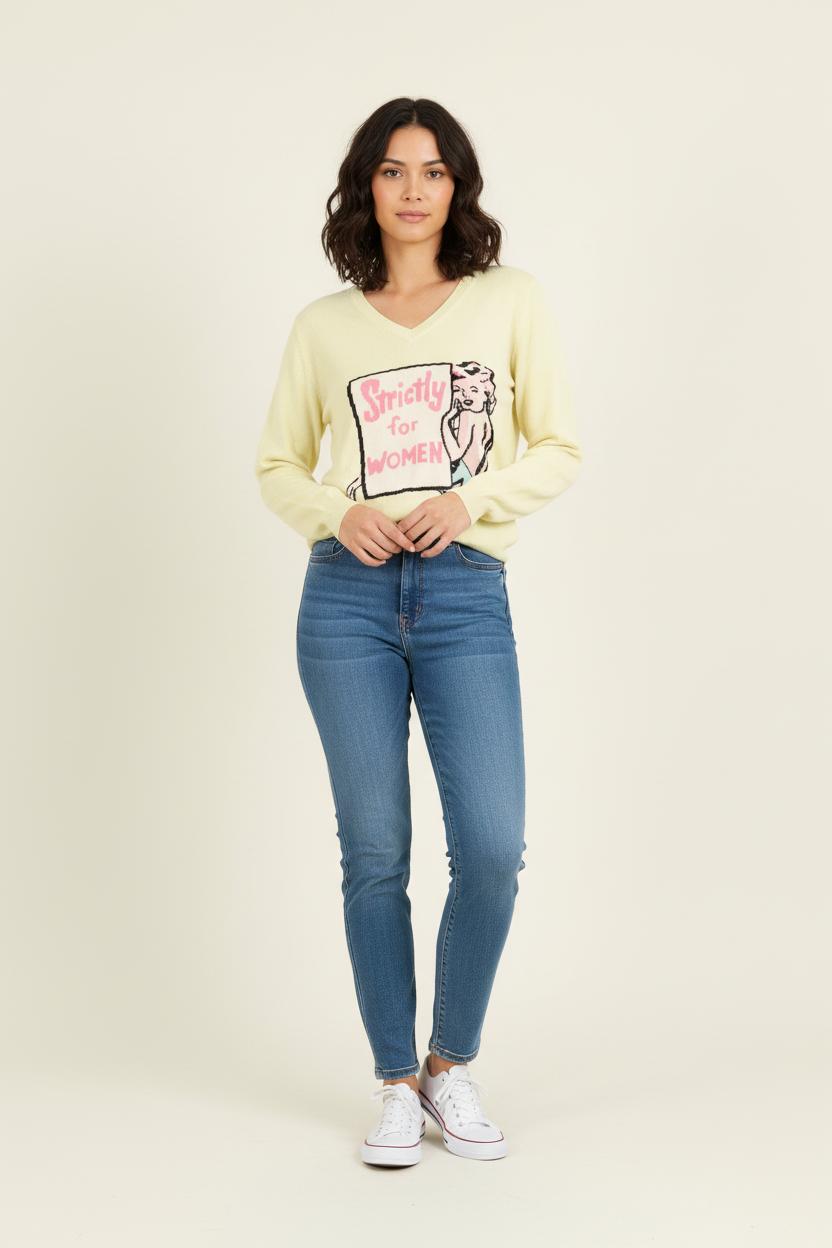 Pull Jaune - Taille S/36 de la marque Bérénice | PARAD72063 - Vendu par Paradigme - Image 1