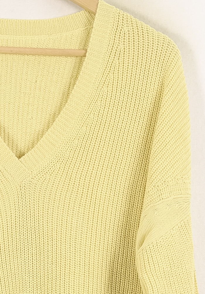 Pull Jaune - Taille S/36 de la marque Bérénice | PARAD72066 - Vendu par Paradigme - Image 3