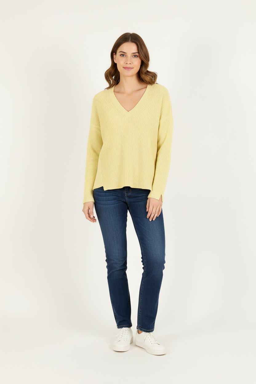 Pull Jaune - Taille S/36 de la marque Bérénice | PARAD72066 - Vendu par Paradigme - Image 1