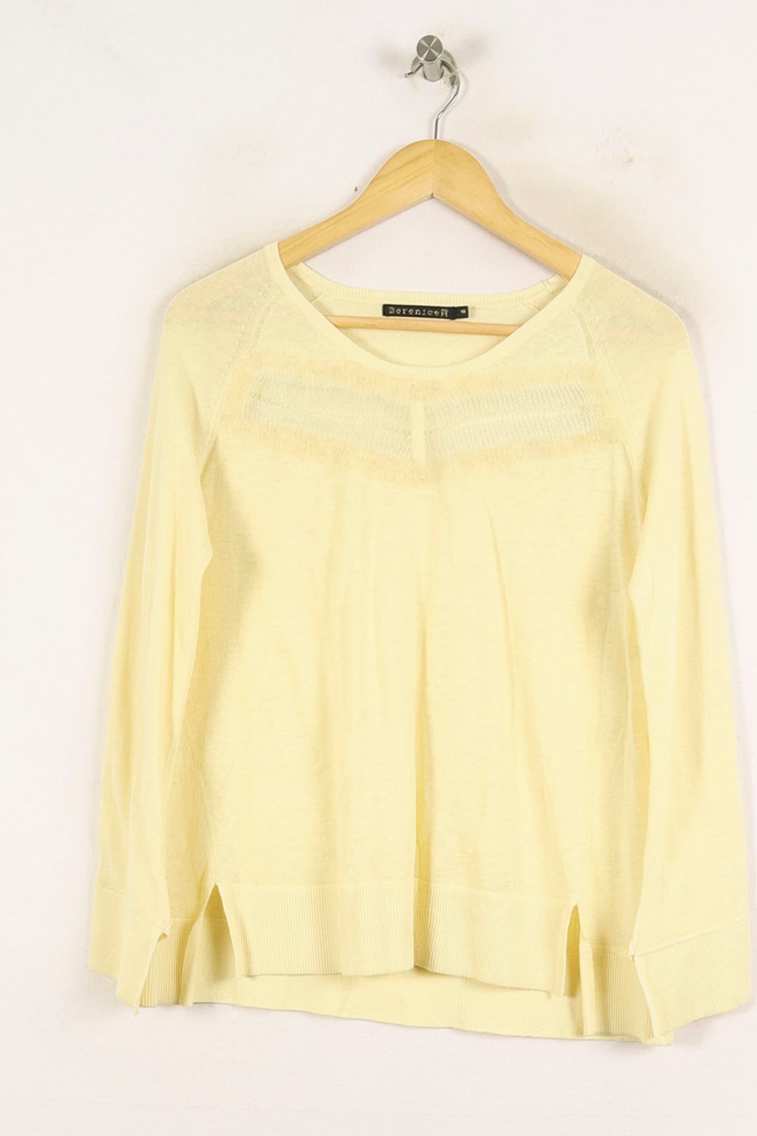 Pull Jaune - Taille S/36 de la marque Bérénice | PARAD72067 - Vendu par Paradigme - Image 2