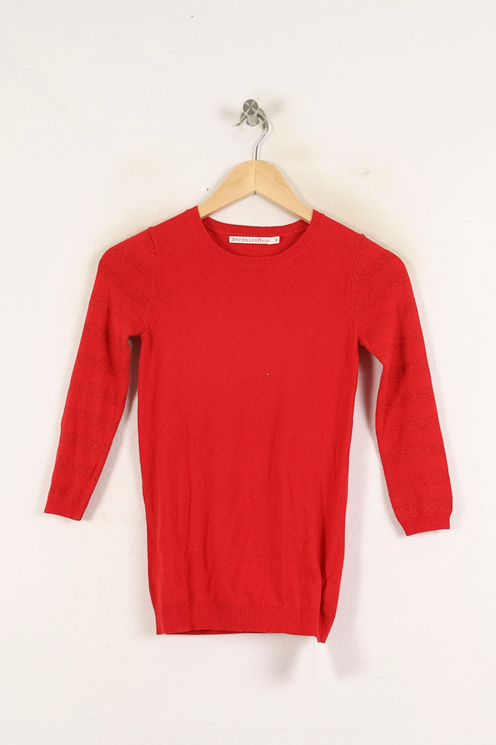 Pull Rouge - Taille S/36 de la marque Bérénice | PARAD72068 - Vendu par Paradigme - Image 2