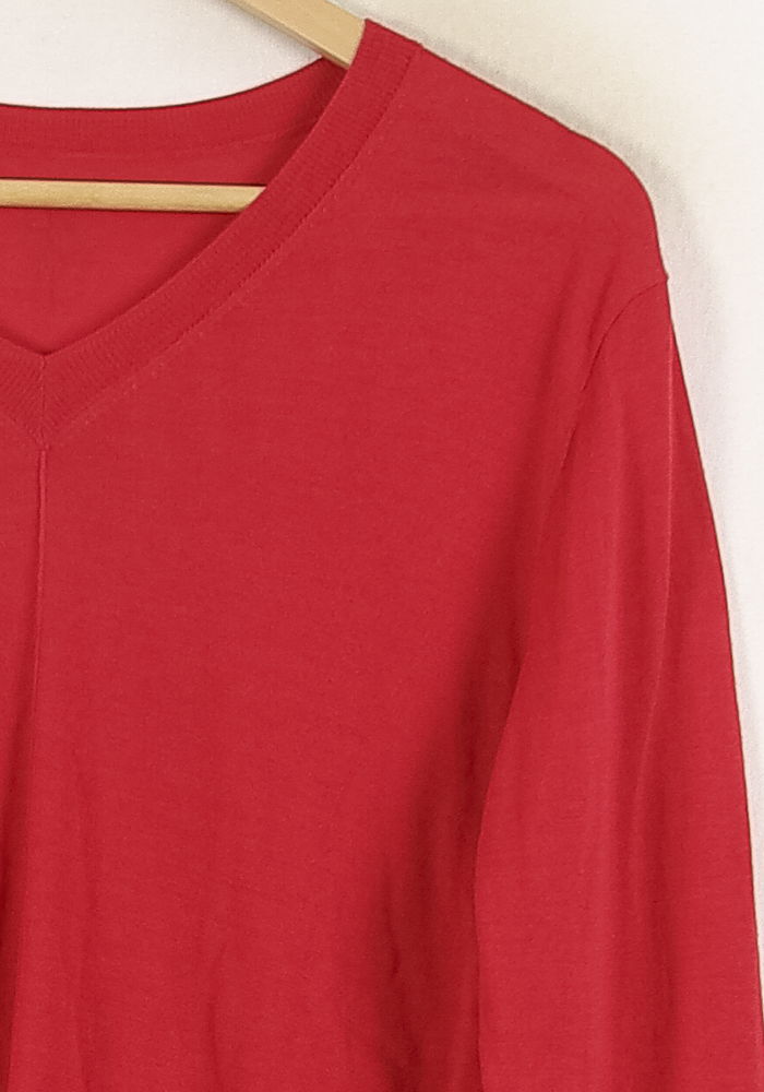 Pull Rouge - Taille S/36 de la marque Bérénice | PARAD72070 - Vendu par Paradigme - Image 3
