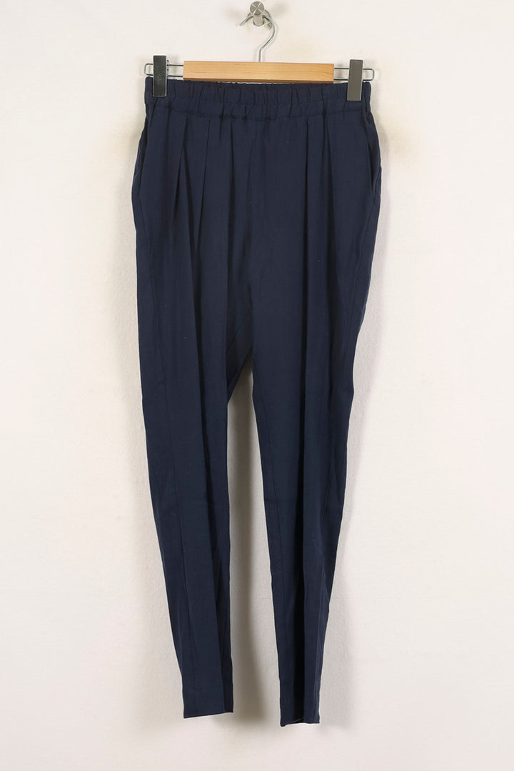 Pantalon Bleu - Taille XS/34 de la marque Maison Kitsuné | PARAD72074 - Vendu par Paradigme - Image 2