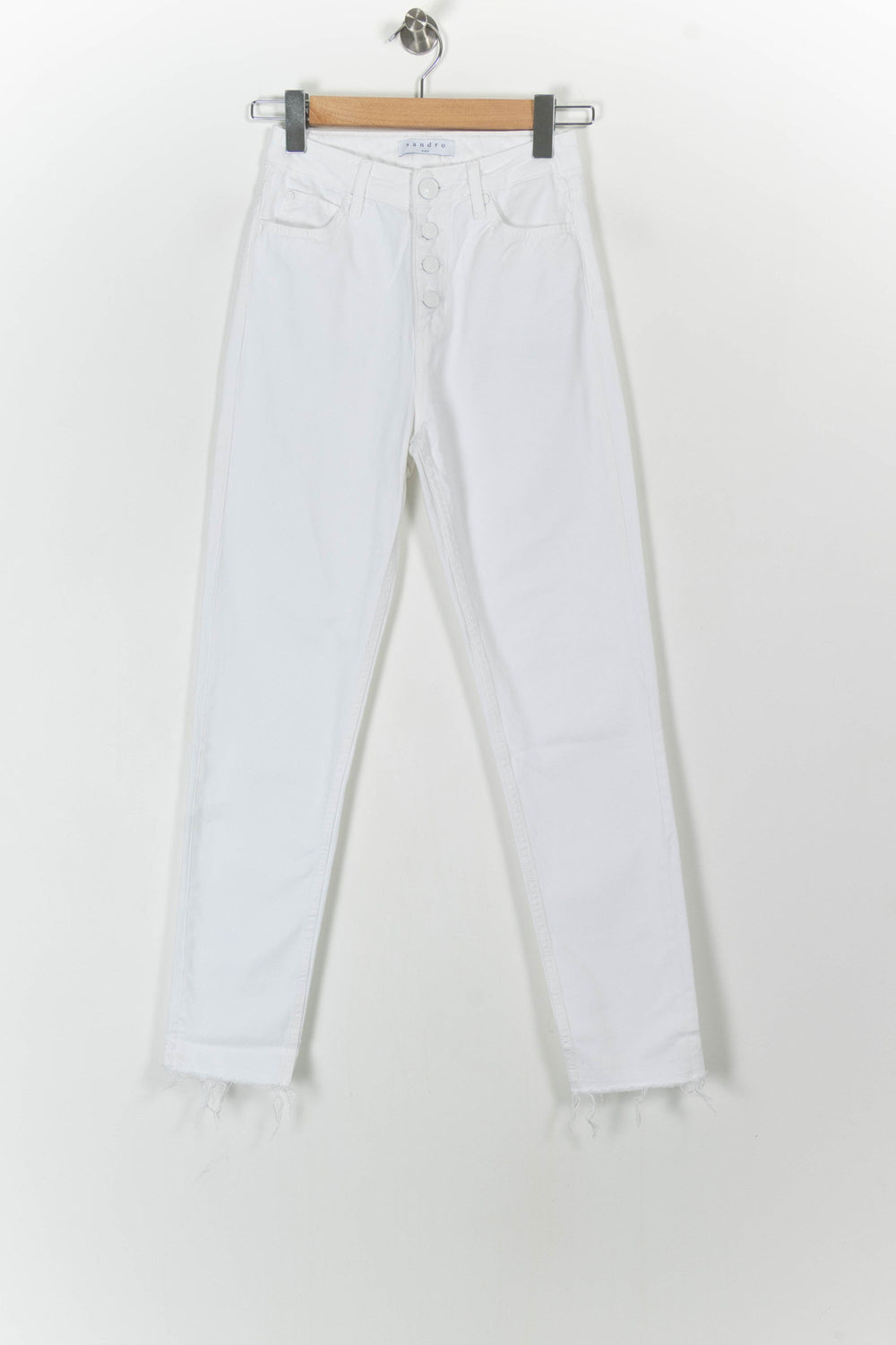 Jean Blanc - Taille S/36 de la marque Sandro | PARAD72075 - Vendu par Paradigme - Image 2