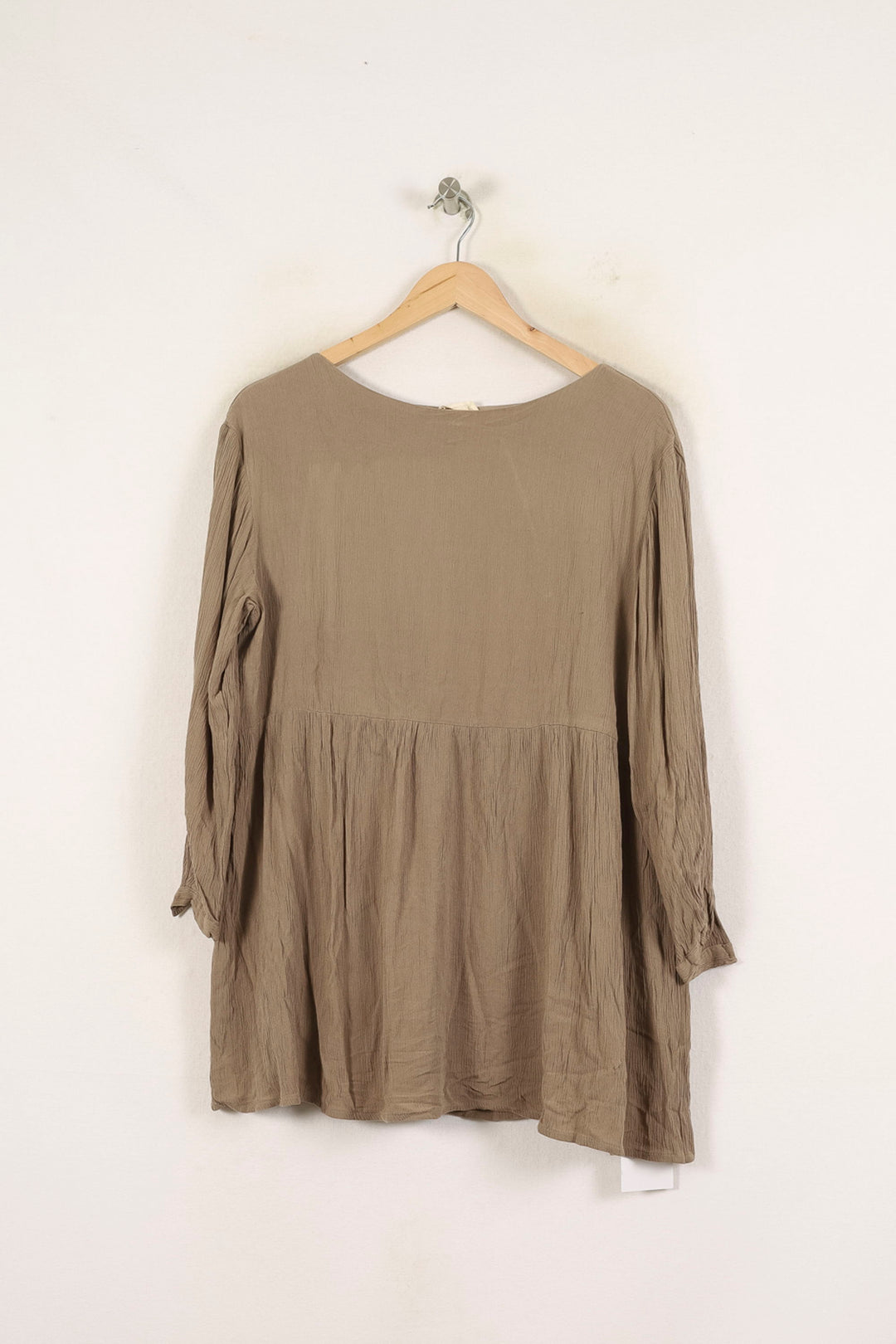 Robe Midi Beige - Taille S/36 de la marque American Vintage | PARAD72078 - Vendu par Paradigme - Image 2