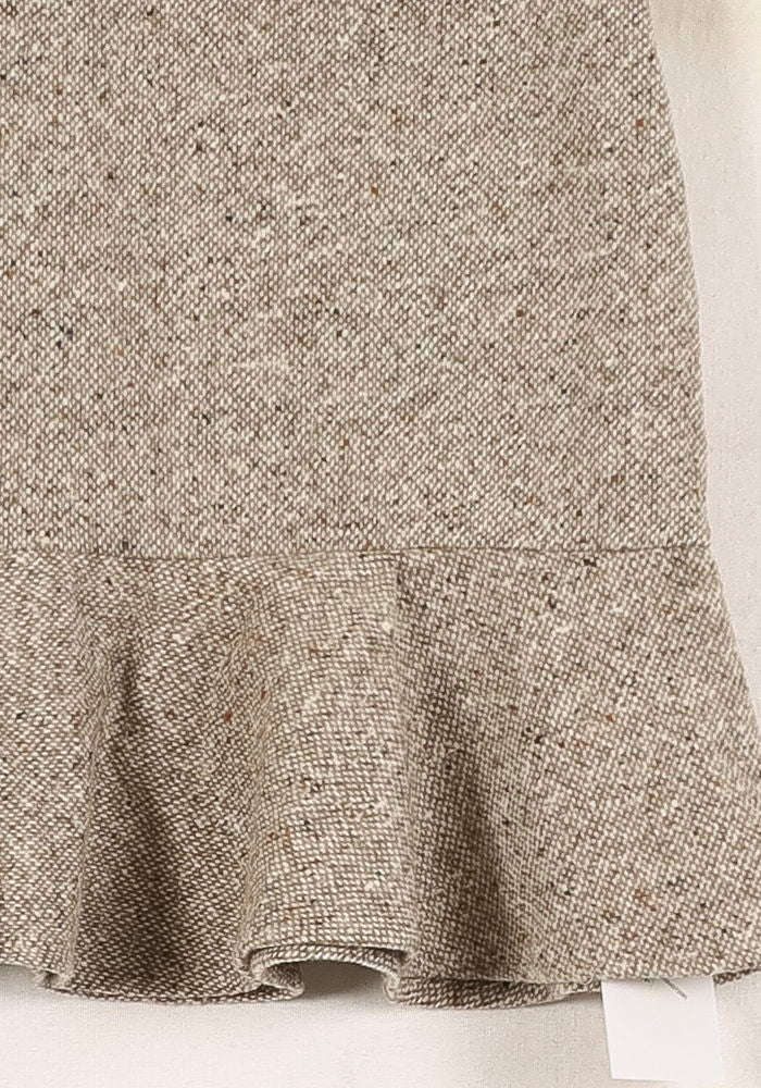 Jupe Volantée Beige - Taille S/36 de la marque Vanessa Bruno | PARAD72080 - Vendu par Paradigme - Image 3