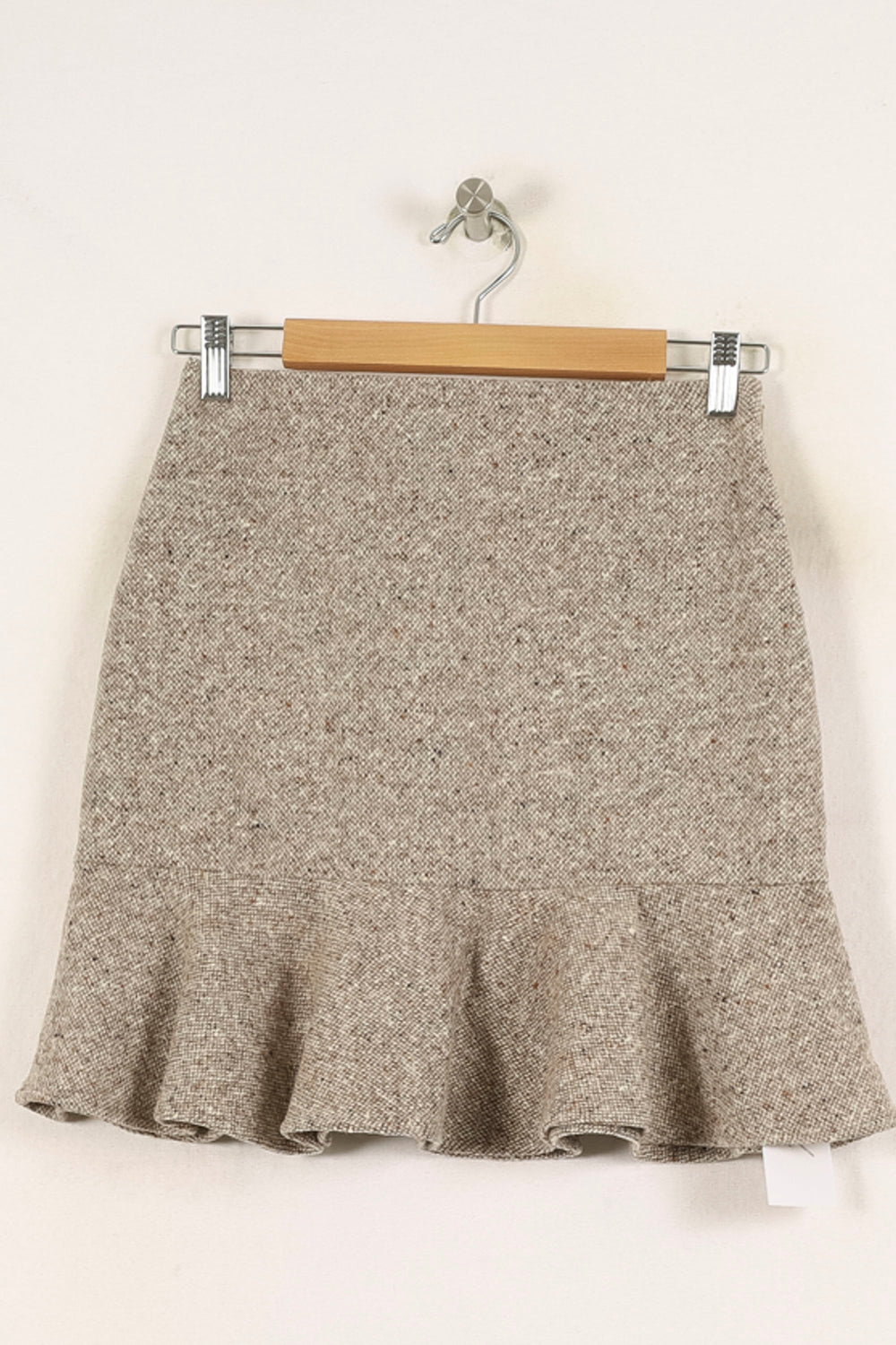 Jupe Volantée Beige - Taille S/36 de la marque Vanessa Bruno | PARAD72080 - Vendu par Paradigme - Image 2