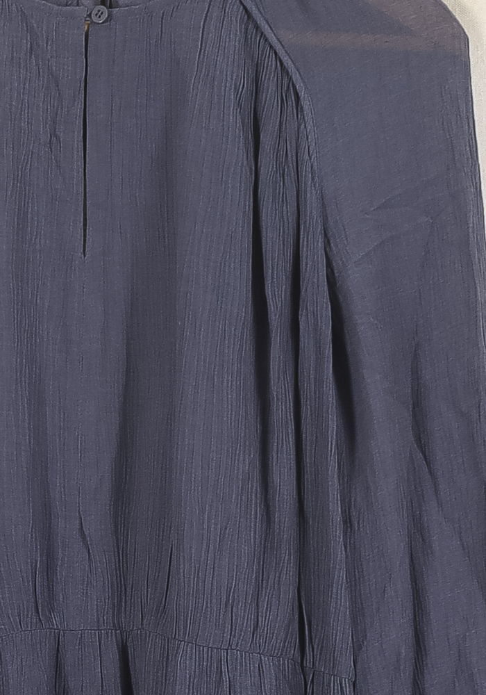 Robe Midi Bleue - Taille L/40 de la marque ZAPA | PARAD72086 - Vendu par Paradigme - Image 3