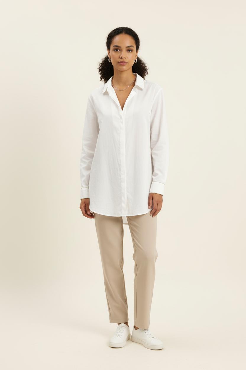 Chemise Blanche - Taille S/36 de la marque Grace & Mila | PARAD72087 - Vendu par Paradigme - Image 1