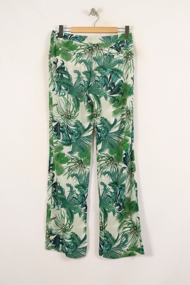 Pantalon Imprimé Vert - Taille M/38 de la marque Tara Jarmon | PARAD72088 - Vendu par Paradigme - Image 4