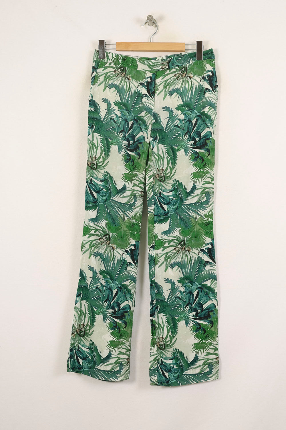 Pantalon Imprimé Vert - Taille M/38 de la marque Tara Jarmon | PARAD72088 - Vendu par Paradigme - Image 2