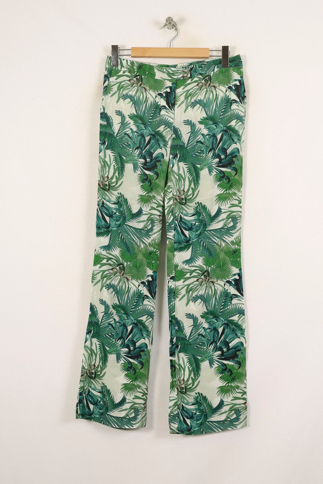 Pantalon Imprimé Vert - Taille M/38 de la marque Tara Jarmon | PARAD72088 - Vendu par Paradigme - Image 2