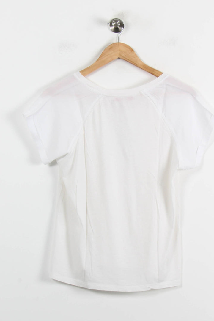 Tee-shirt Blanc - Taille M/38 de la marque La Fée Maraboutée | PARAD72097 - Vendu par Paradigme - Image 4