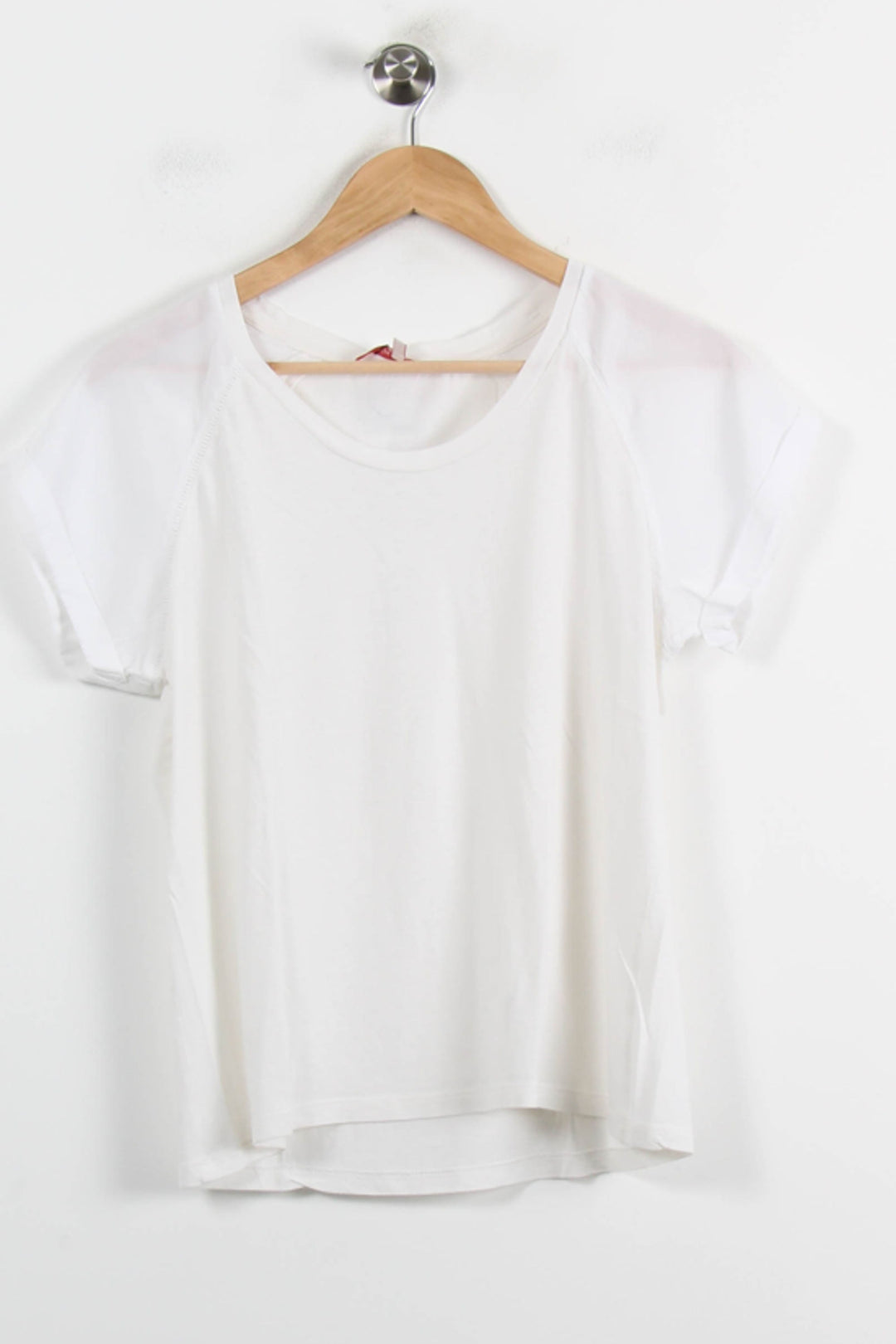 Tee-shirt Blanc - Taille M/38 de la marque La Fée Maraboutée | PARAD72097 - Vendu par Paradigme - Image 2