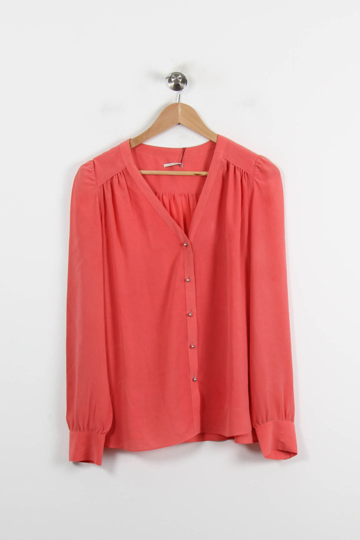 Blouse Rose - Taille M/38 de la marque IKKS | PARAD72100 - Vendu par Paradigme - Image 2