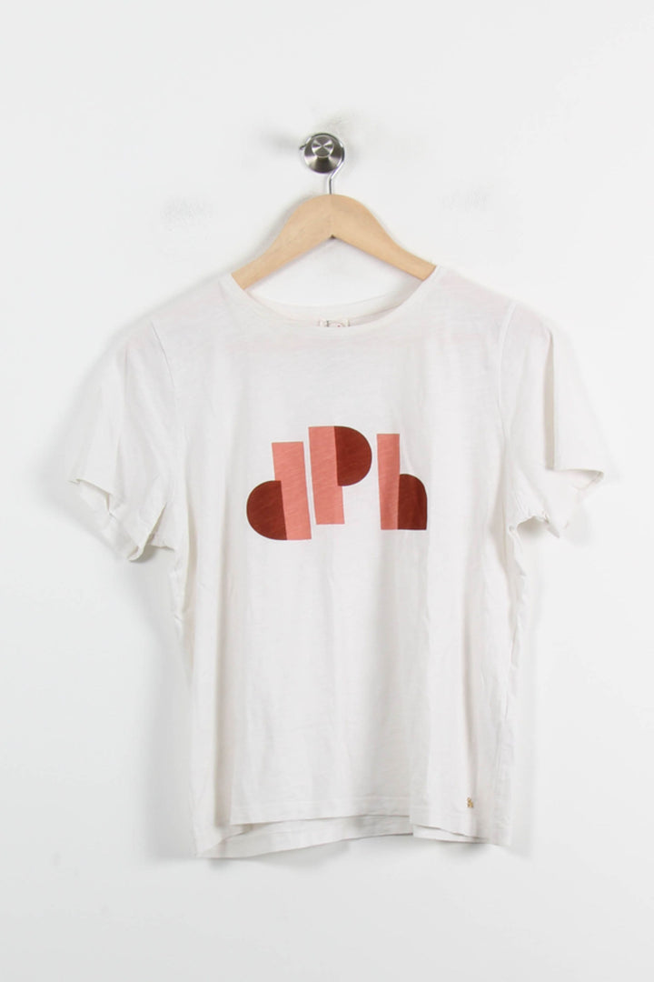 Tee-shirt Blanc - Taille L/40 de la marque Des petits hauts | PARAD72102 - Vendu par Paradigme - Image 2