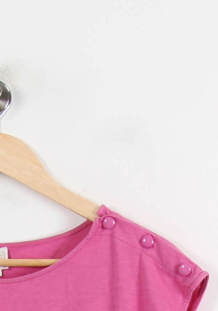 Robe Longue Rose - Taille L/40 de la marque Des petits hauts | PARAD72107 - Vendu par Paradigme - Image 3