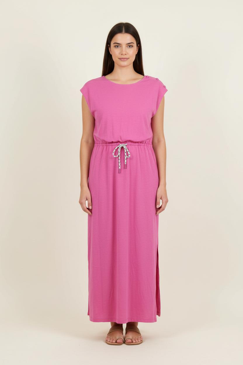 Robe Longue Rose - Taille L/40 de la marque Des petits hauts | PARAD72107 - Vendu par Paradigme - Image 1