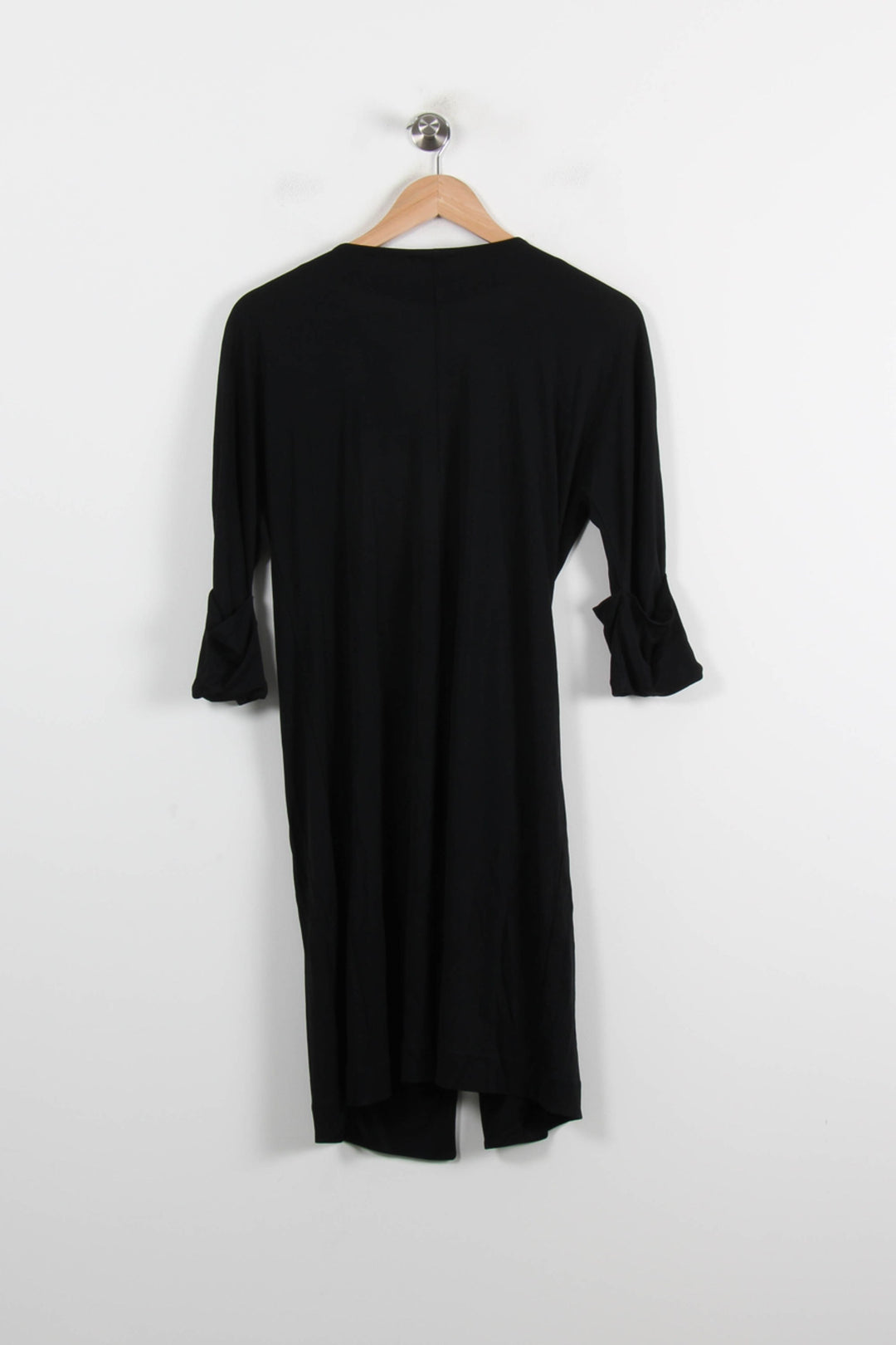 Robe Cache-Cœur Noire - Taille M/38 de la marque Filippa K | PARAD72114 - Vendu par Paradigme - Image 4