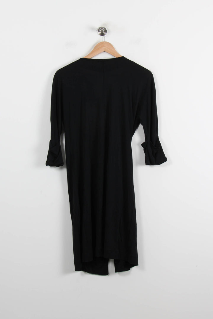 Robe Cache-Cœur Noire - Taille M/38 de la marque Filippa K | PARAD72114 - Vendu par Paradigme - Image 4