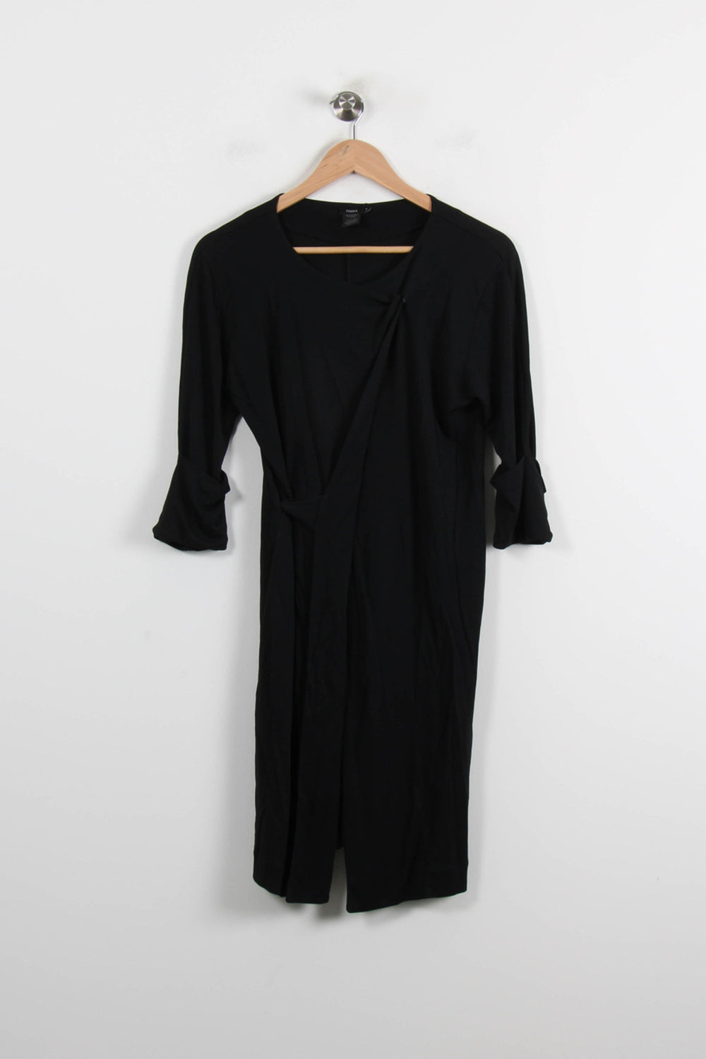 Robe Cache-Cœur Noire - Taille M/38 de la marque Filippa K | PARAD72114 - Vendu par Paradigme - Image 2