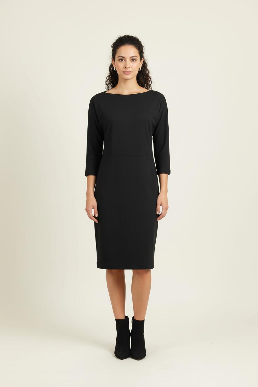Robe Midi Noire - Taille XS/34 de la marque Filippa K | PARAD72118 - Vendu par Paradigme - Image 1