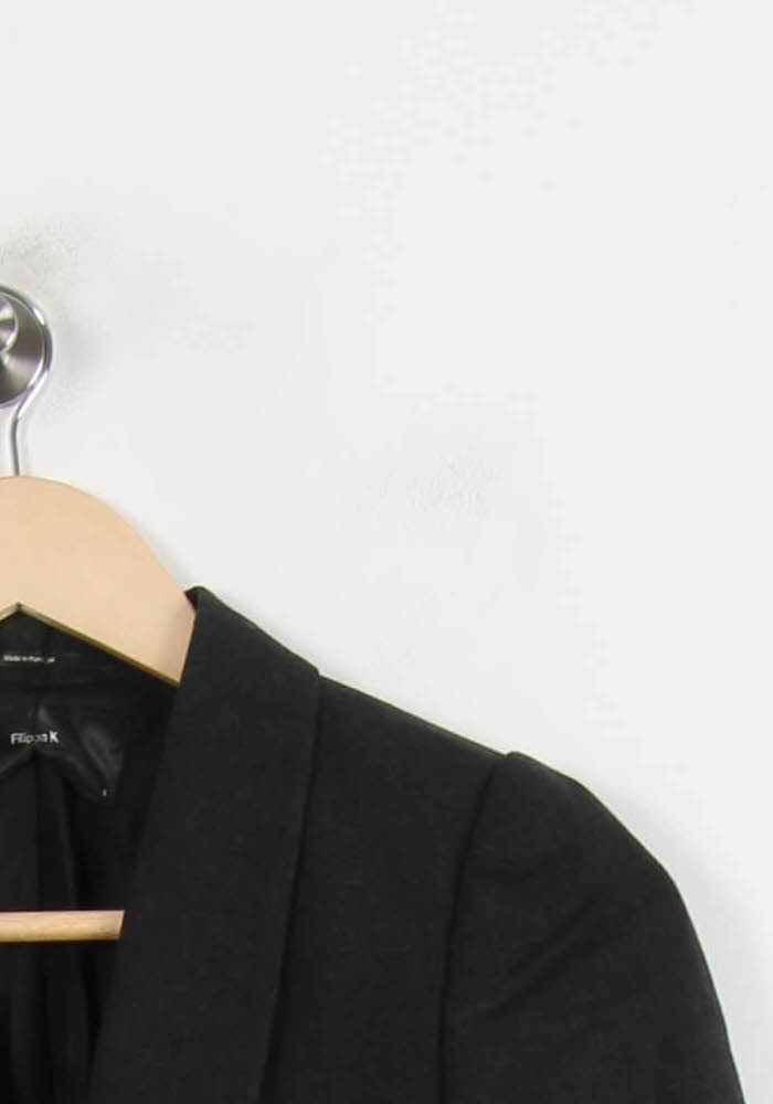 Blazer Noir - Taille S/36 de la marque Filippa K | PARAD72119 - Vendu par Paradigme - Image 3