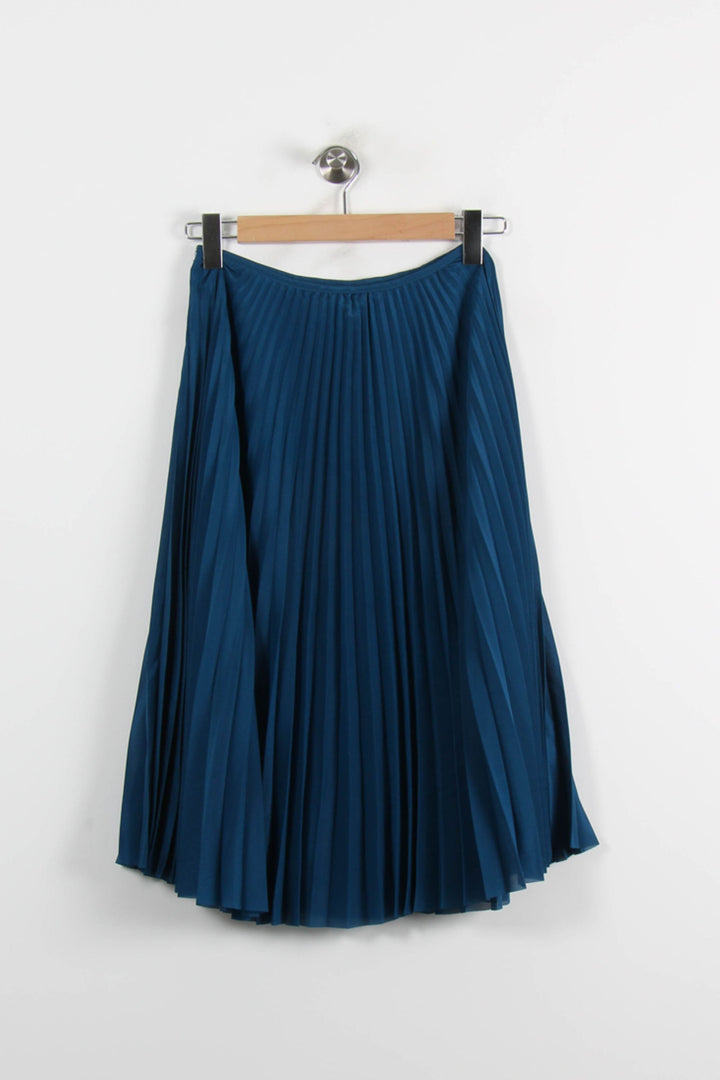 Jupe Plissée Bleue - Taille XS/34 de la marque Samsoe Samsoe | PARAD72120 - Vendu par Paradigme - Image 4