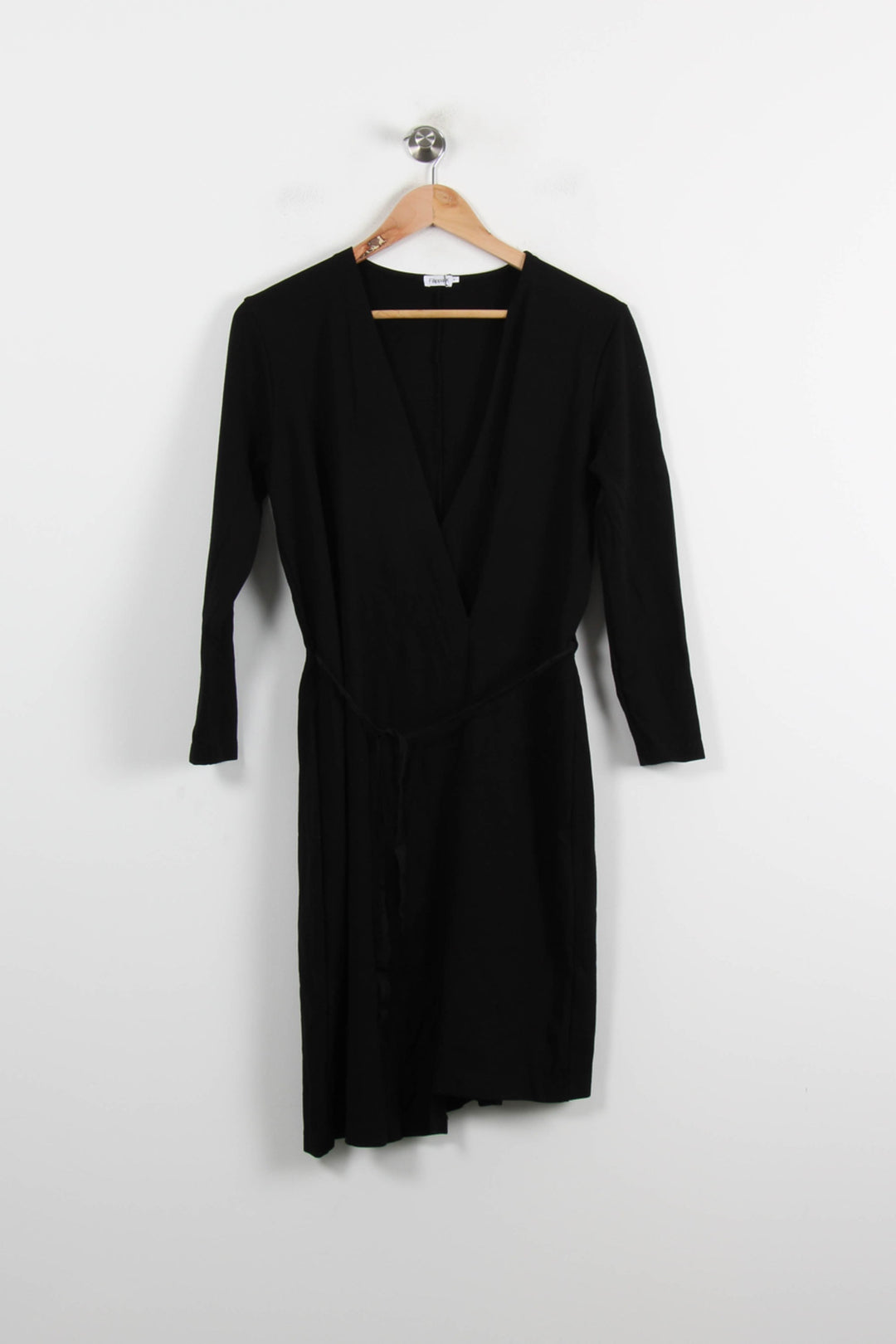 Robe Portefeuille Noire - Taille M/38 de la marque Filippa K | PARAD72123 - Vendu par Paradigme - Image 2