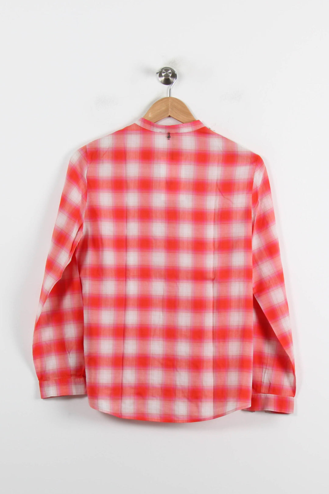 Chemise À Carreaux Rouge et Blanche - Taille S/36 de la marque One Step | PARAD72126 - Vendu par Paradigme - Image 4