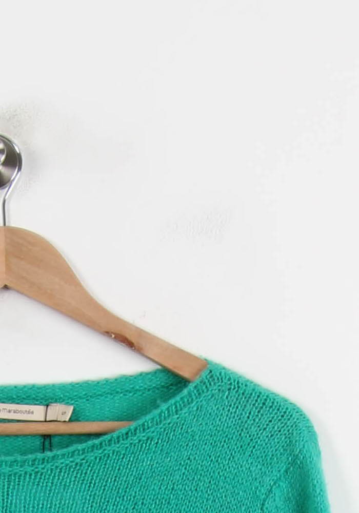 Pull Vert - Taille S/36 de la marque La Fée Maraboutée | PARAD72129 - Vendu par Paradigme - Image 3