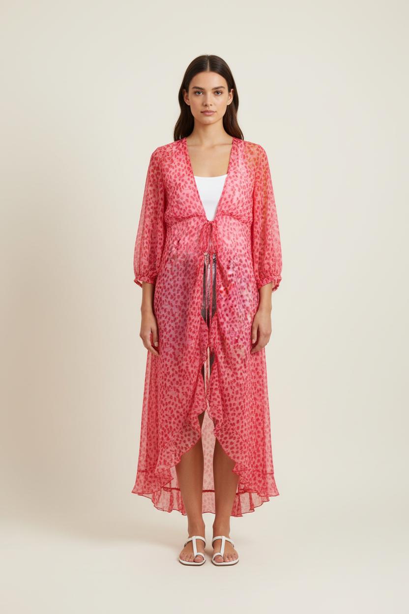 Robe Longue Rose - Taille S/36 de la marque La Petite Etoile | PARAD72134 - Vendu par Paradigme - Image 1