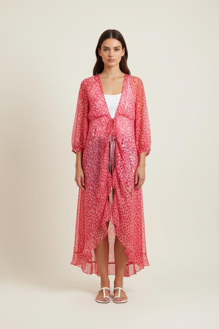 Robe Longue Rose - Taille S/36 de la marque La Petite Etoile | PARAD72134 - Vendu par Paradigme - Image 1