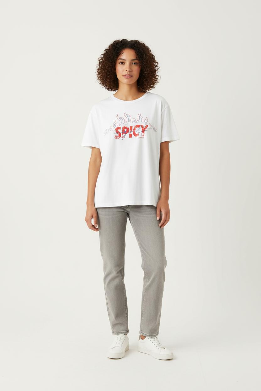 Tee-shirt Blanc - Taille S/36 de la marque Imprevu | PARAD72137 - Vendu par Paradigme - Image 1