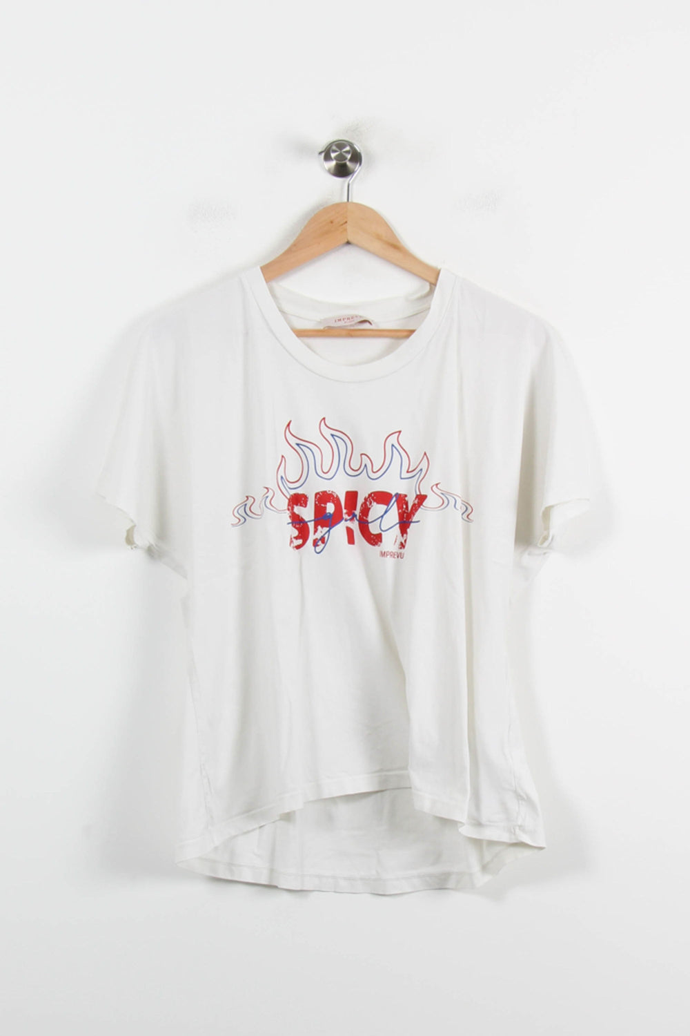 Tee-shirt Blanc - Taille S/36 de la marque Imprevu | PARAD72137 - Vendu par Paradigme - Image 2