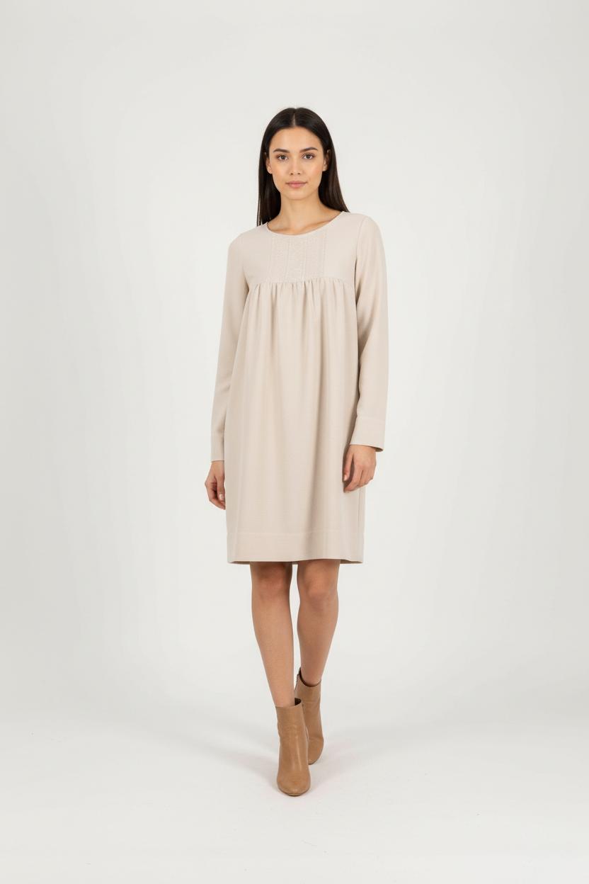 Robe Courte Beige - Taille S/36 de la marque Sessùn | PARAD72139 - Vendu par Paradigme - Image 1