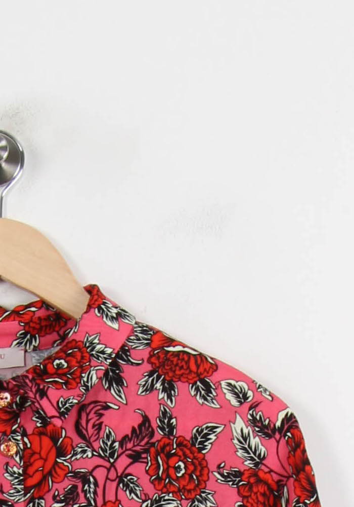 Blouse Rose et Rouge - Taille S/36 de la marque Imprevu | PARAD72141 - Vendu par Paradigme - Image 3