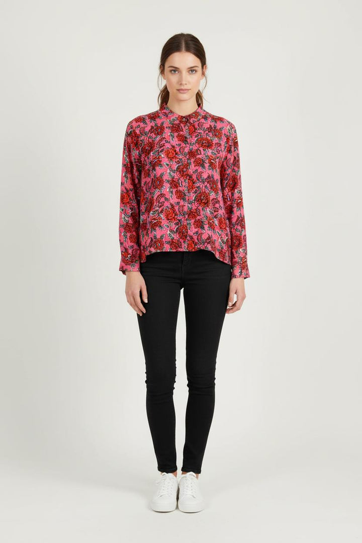 Blouse Rose et Rouge - Taille S/36 de la marque Imprevu | PARAD72141 - Vendu par Paradigme - Image 1