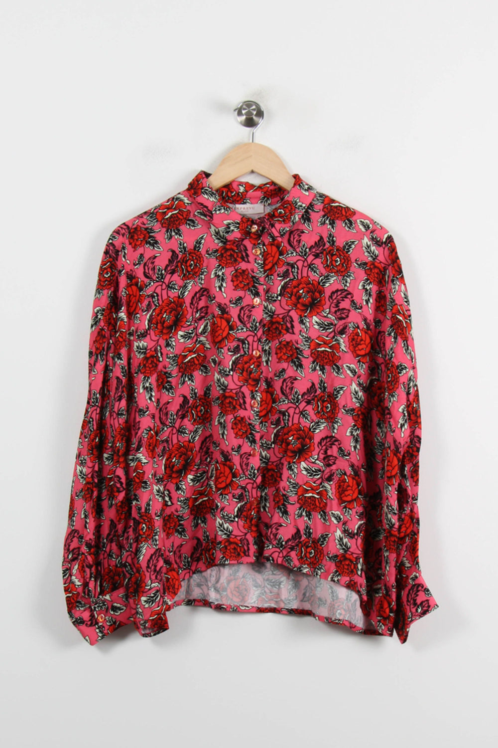 Blouse Rose et Rouge - Taille S/36 de la marque Imprevu | PARAD72141 - Vendu par Paradigme - Image 2