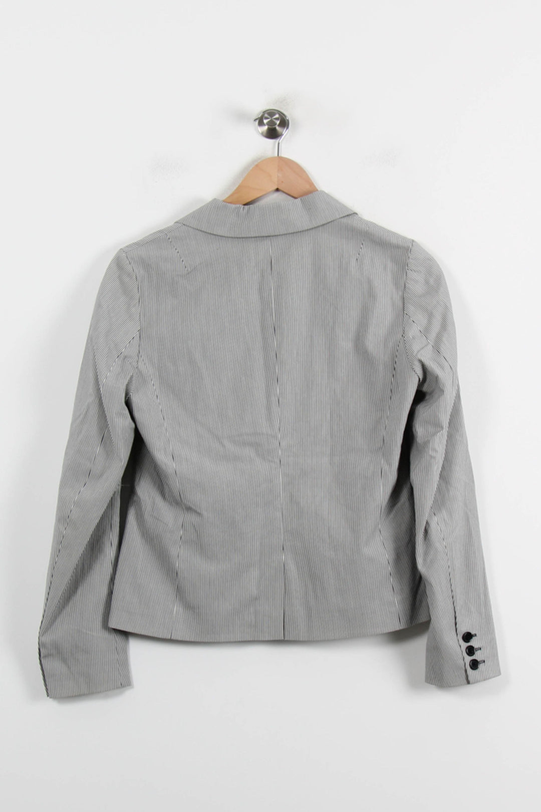 Blazer Blanc et Gris - Taille M/38 de la marque Filippa K | PARAD72147 - Vendu par Paradigme - Image 4