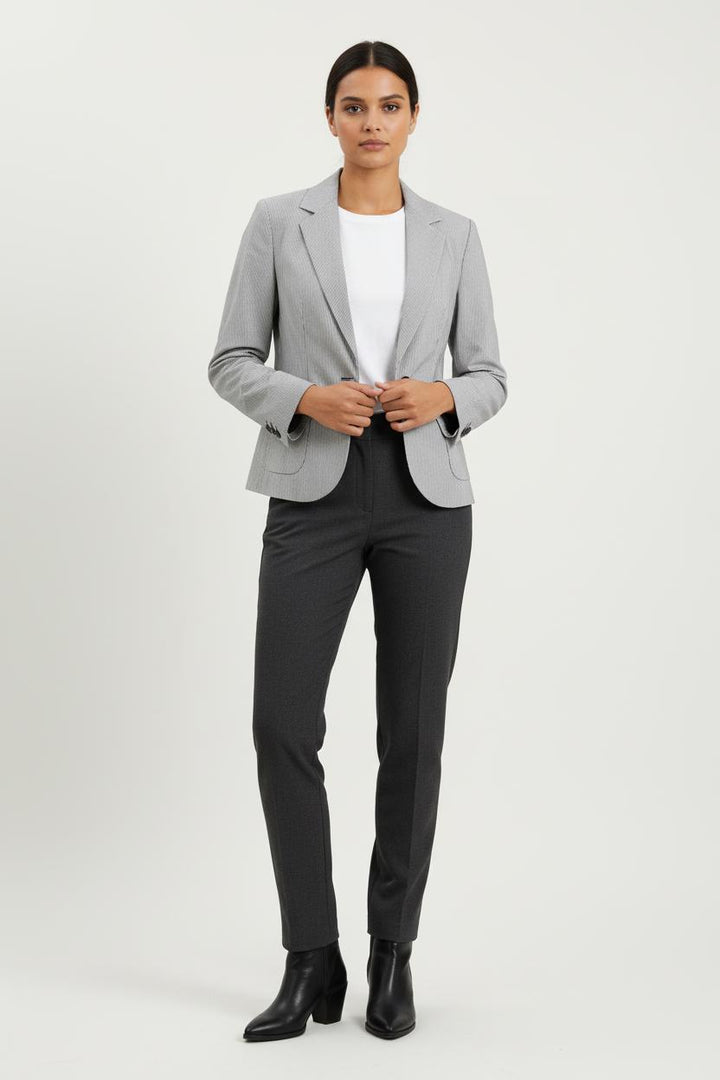 Blazer Blanc et Gris - Taille M/38 de la marque Filippa K | PARAD72147 - Vendu par Paradigme - Image 1