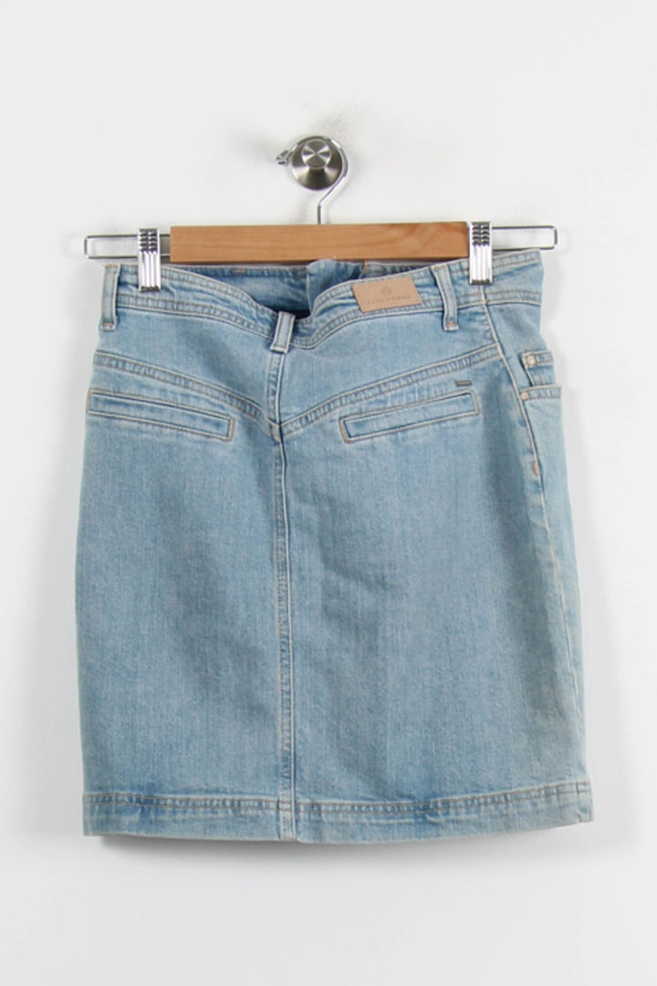 Jupe en Jean Bleue - Taille S/36 de la marque IKKS | PARAD72149 - Vendu par Paradigme - Image 4