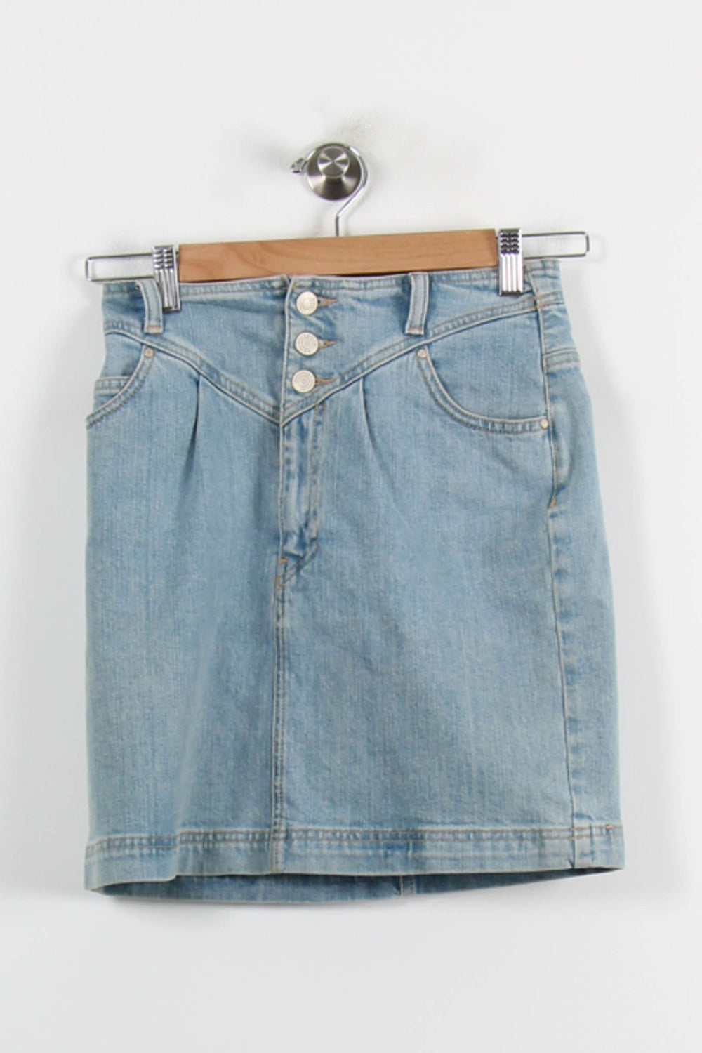Jupe en Jean Bleue - Taille S/36 de la marque IKKS | PARAD72149 - Vendu par Paradigme - Image 2