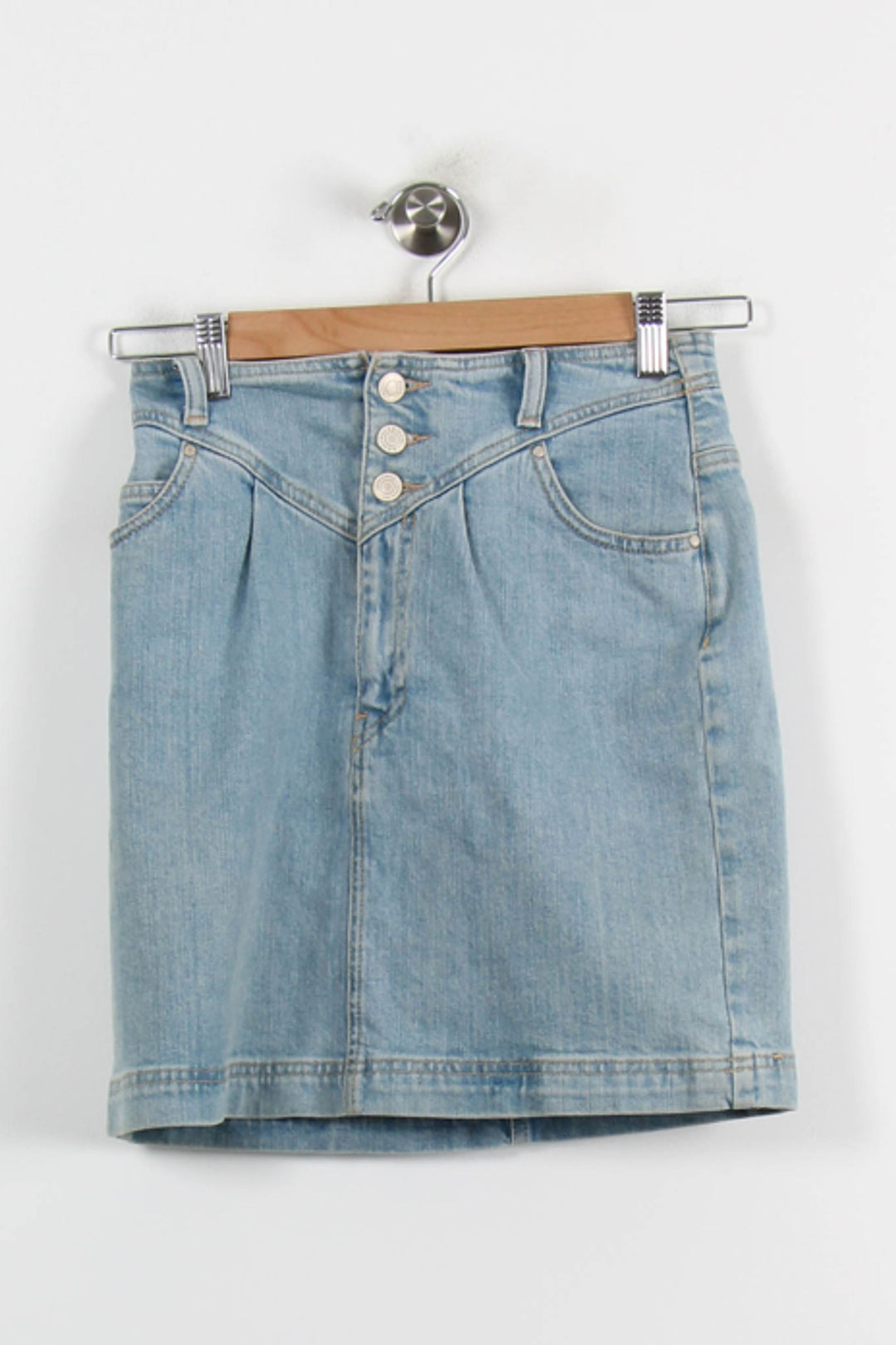 Jupe en Jean Bleue - Taille S/36 de la marque IKKS | PARAD72149 - Vendu par Paradigme - Image 2