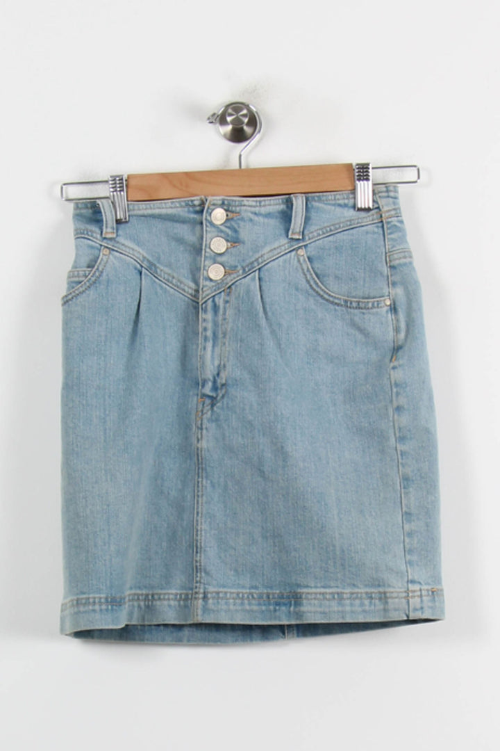 Jupe en Jean Bleue - Taille S/36 de la marque IKKS | PARAD72149 - Vendu par Paradigme - Image 2