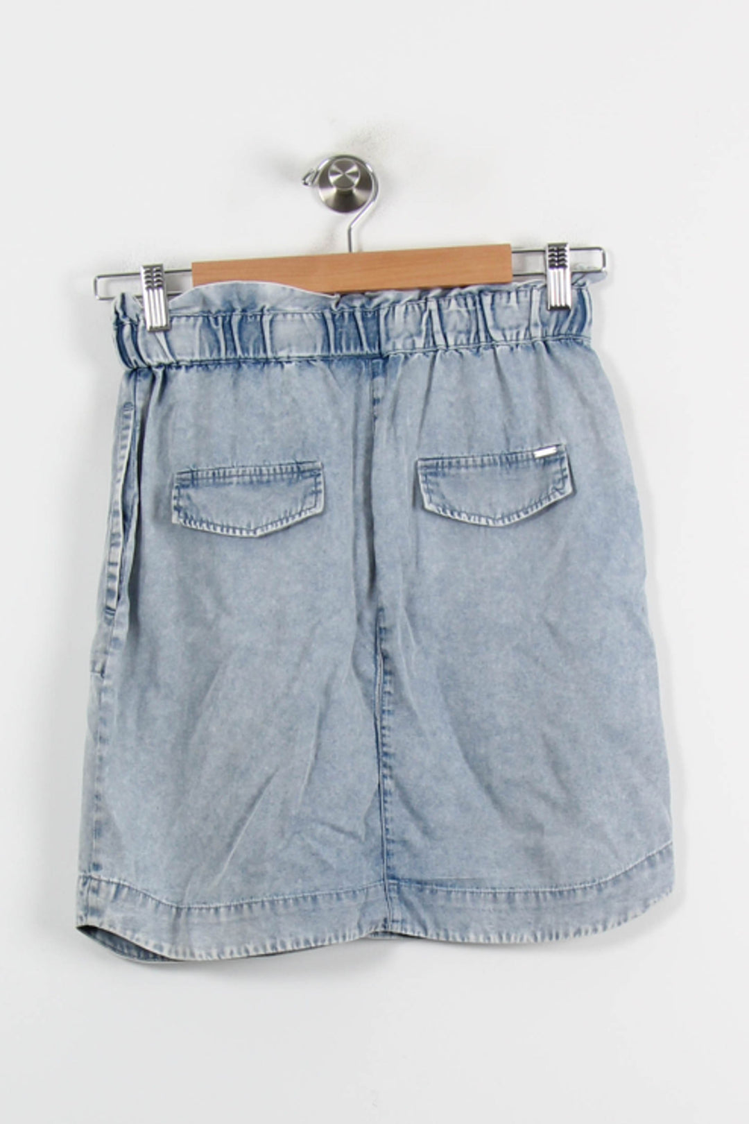 Jupe Courte Bleue - Taille XS/34 de la marque IKKS | PARAD72151 - Vendu par Paradigme - Image 4